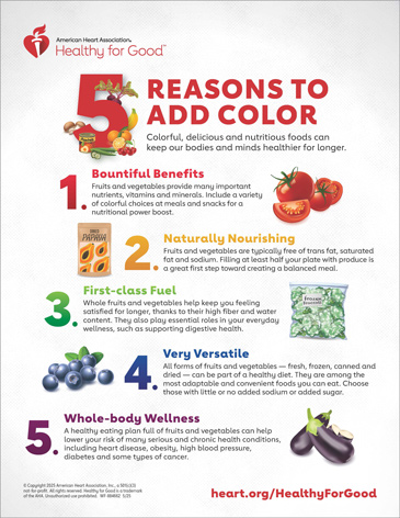 5 Reasons to Add Color Infographic thumbnail